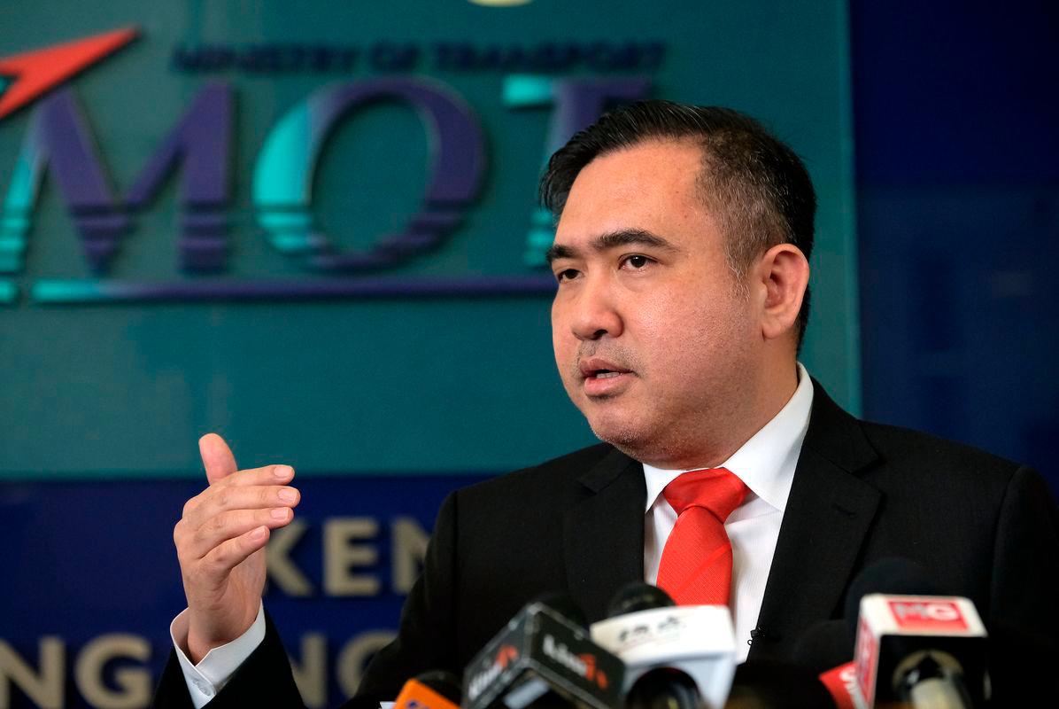 Transport Minister Anthony Loke - Bernamapix
