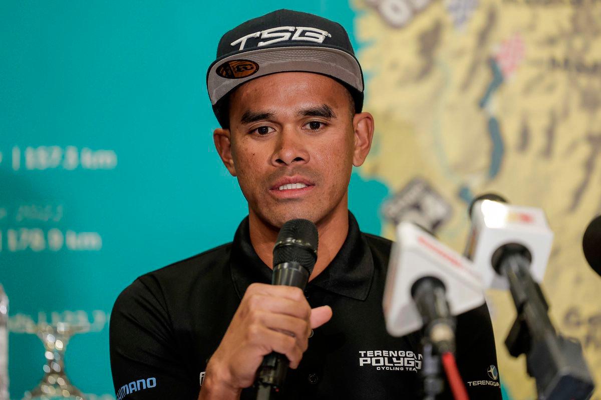 Pelumba Terengganu Polygon Cycling Team (TSG) Mohamed Harrif Saleh - fotoBERNAMA