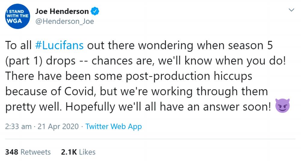 $!Screenshot from Joe Henderson’s Twitter