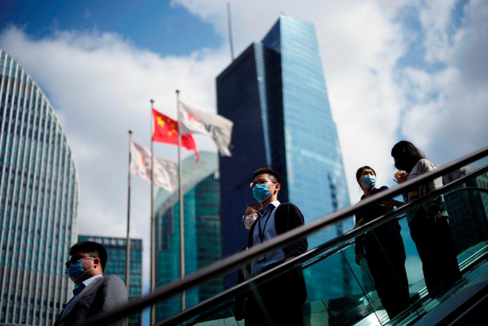 View of office towers in the Lujiazui financial district of Shanghai. China will continue to be a focus for Singapore sovereign wealth fund GIC. – Reuterspic