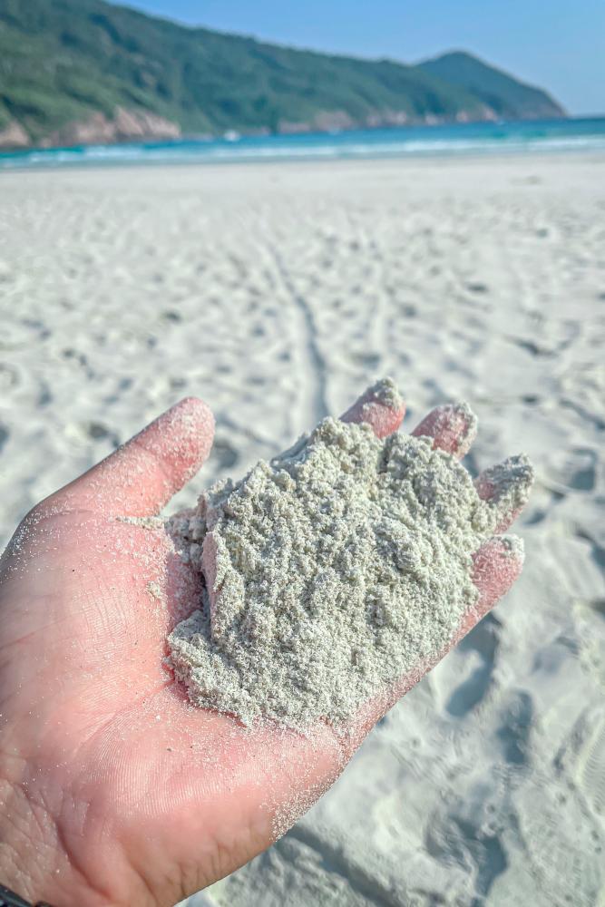 $!White powdery sand of Redang’s pristine beaches.