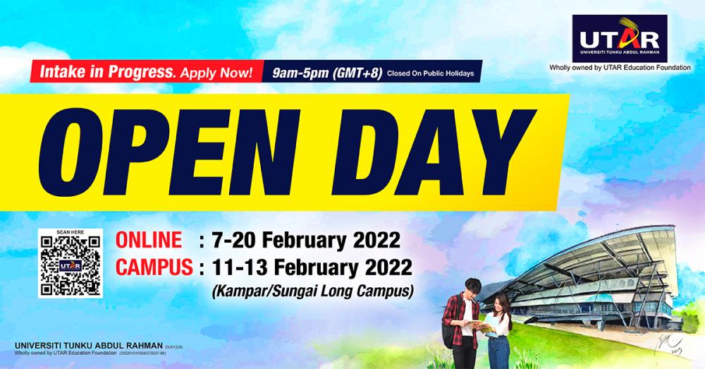 UTAR campus and online Open Day
