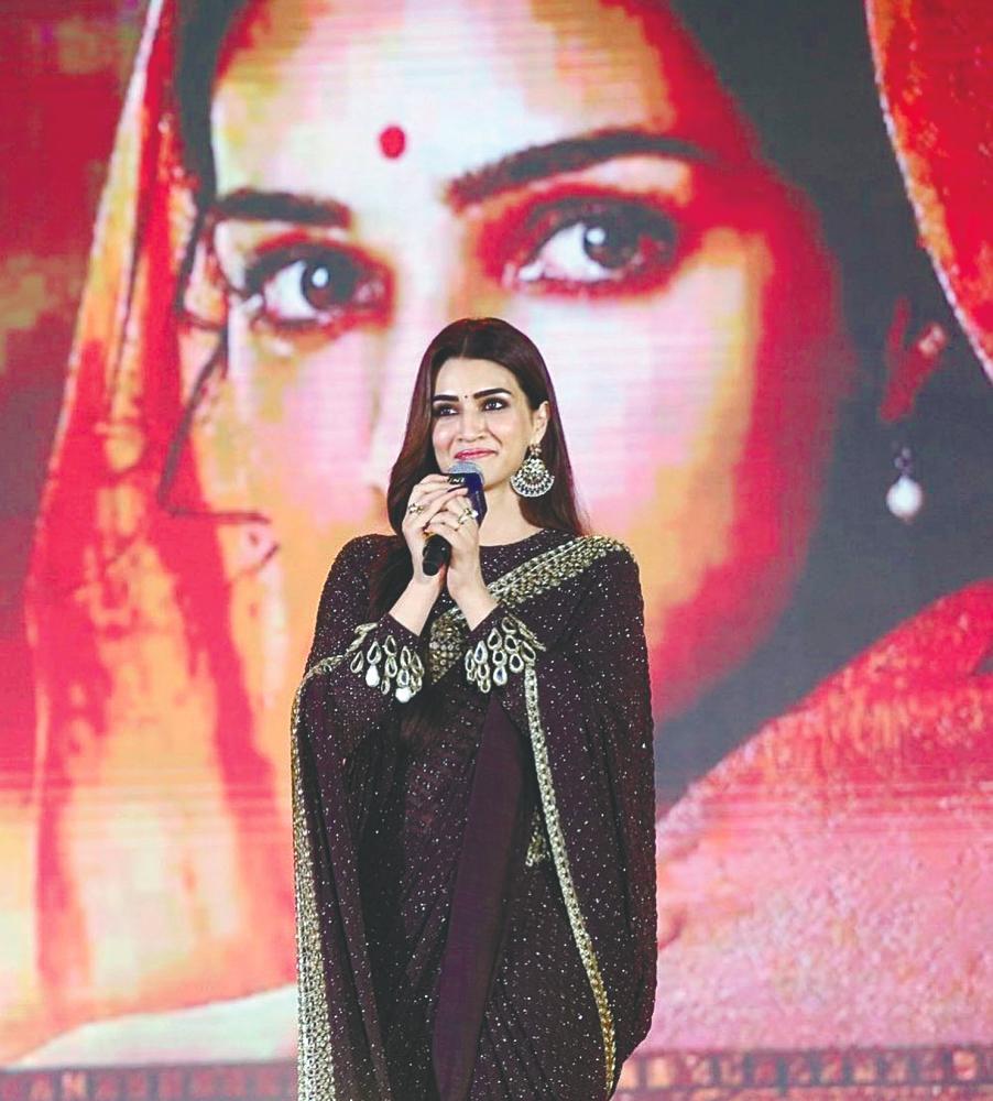 Kriti Sanon plays Janaki in the epic. – INSTAGRAM $!Kriti Sanon plays Janaki in the epic. – INSTAGRAM