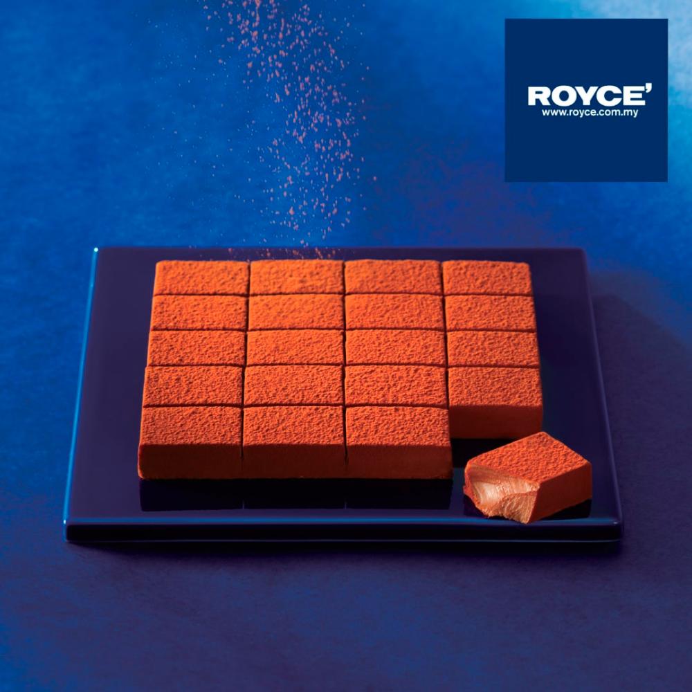 Royce’s premium Japanese chocolates rich in aromas, flavours and textures.