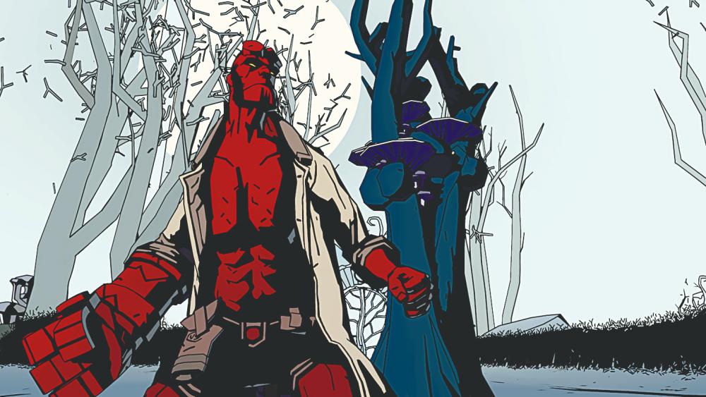 The late actor Lance Reddick voices Hellboy in the game. – PICS BY UPSTREAM ARCADE
