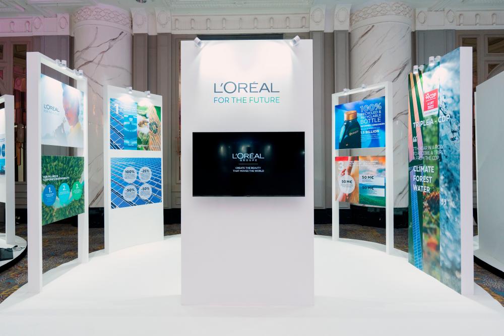 $!L’Oréal For the Future showcase.