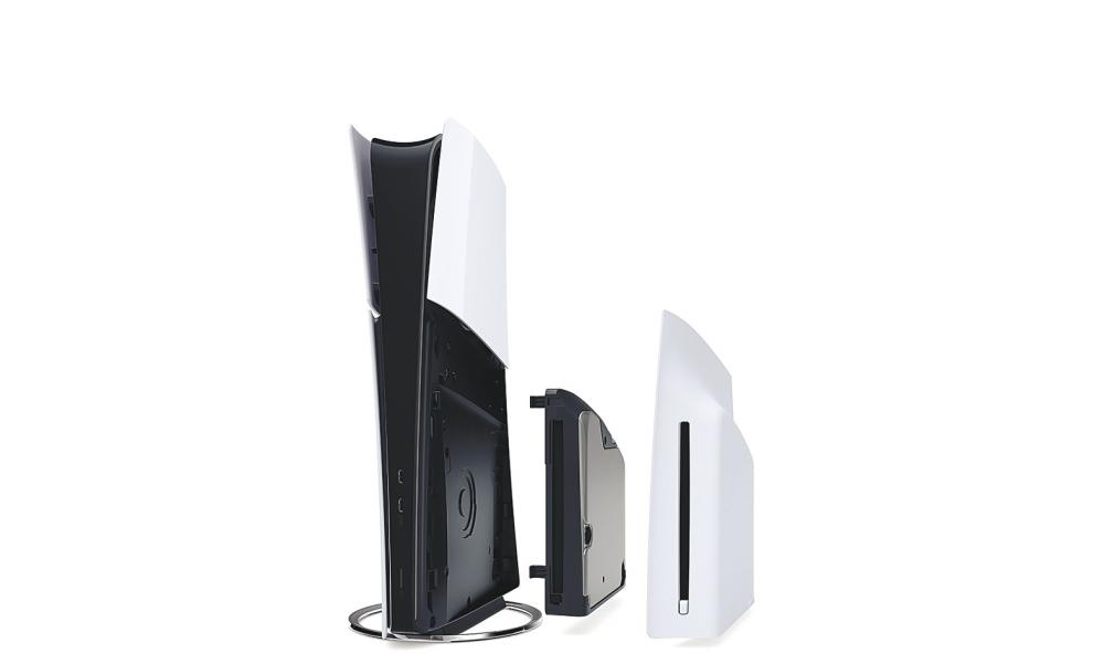 Disc drive optional purchase at a slightly hefty price. – SONY
