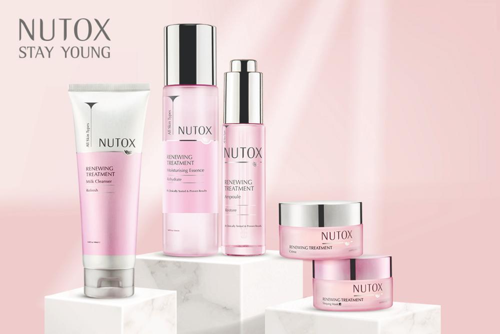 Restore your natural youthful glow with the Renewing Treatment range.