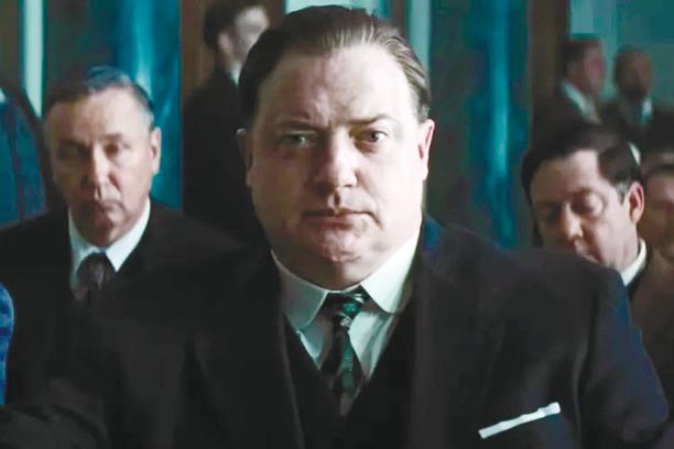 Fraser as he appears in the film. – APPLE TV+