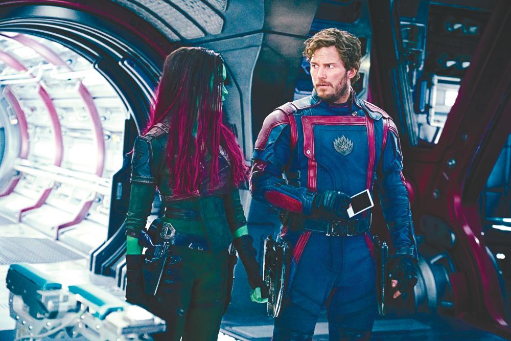 Quill finds closure in his relationship with the original Gamora. $!Quill finds closure in his relationship with the original Gamora.