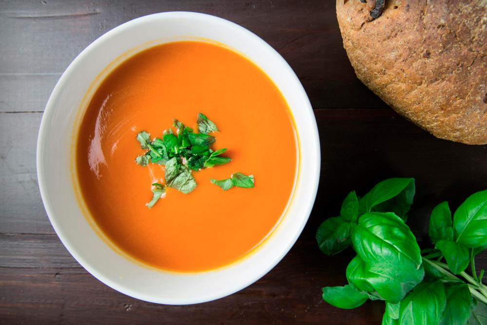 A warm, creamy soup that brings comfort to every spoonful. — PICS BY PEXELS