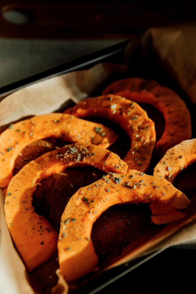 $!Easy roasted pumpkin, ideal as a side dish.