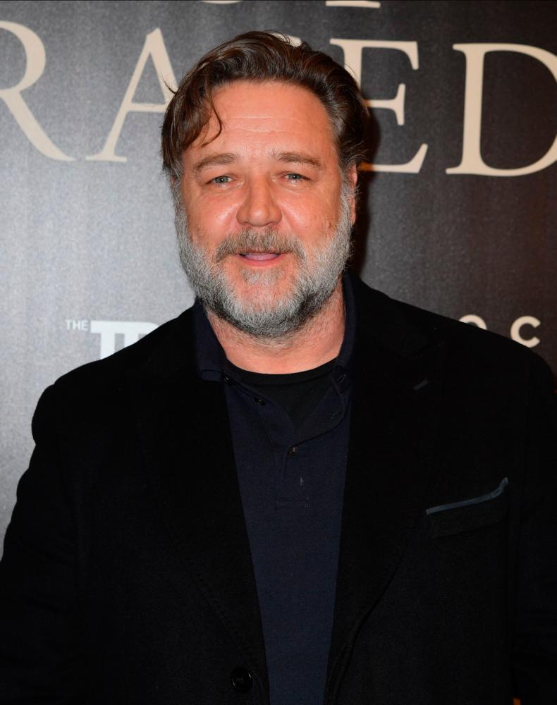 Russell Crowe sent his best wishes to the star of the new film. – AFP