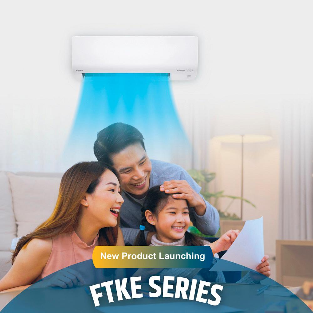 $!Daikin’s new FTKE model helps to save energy and power consumption.