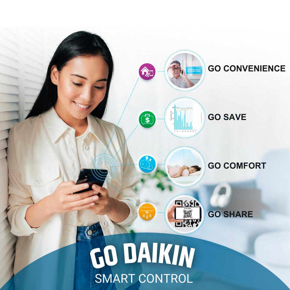 $!Go Daikin app’s Smart Control turns a smartphone into a remote controller.