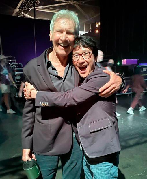 The touching reunion between Harrison Ford and Ke Huy Quan. – Instagram