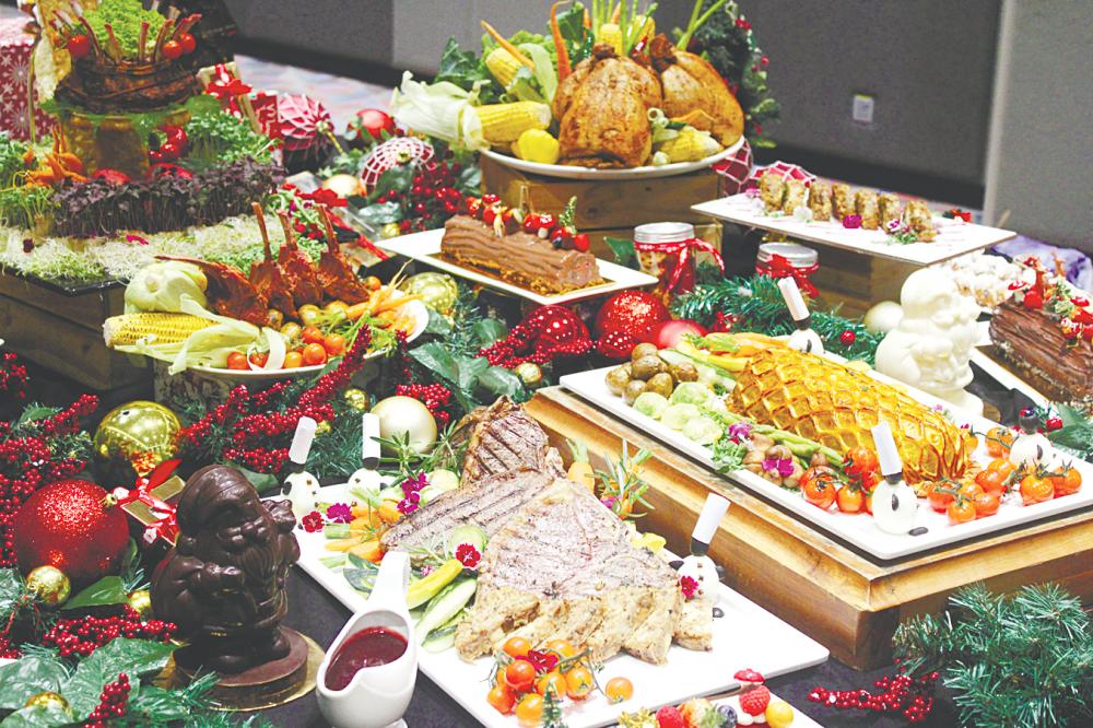 $!Indulge Coffee House serves a hearty Christmas feast with a grand spread of holiday favourites.