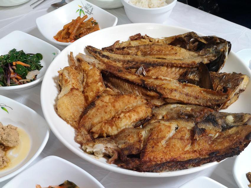 Grilled fish at Hae Oh Rum, Goseong. $!Grilled fish at Hae Oh Rum, Goseong.