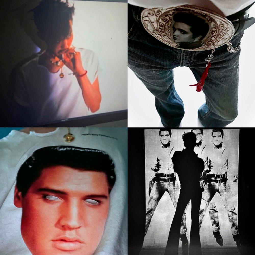 Some of the Elvis images featuring G-Dragon. – Instagram