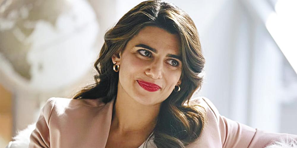 Doumit plays a congresswoman with an “explosive” superpower in The Boys. – COLLIDER $!Doumit plays a congresswoman with an “explosive” superpower in The Boys. – COLLIDER