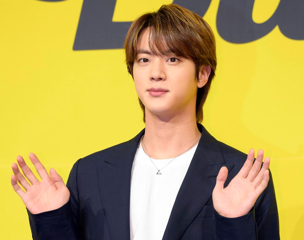 Fans are hoping to see Jin interact with his newborn nephew in the future. – Twitter
