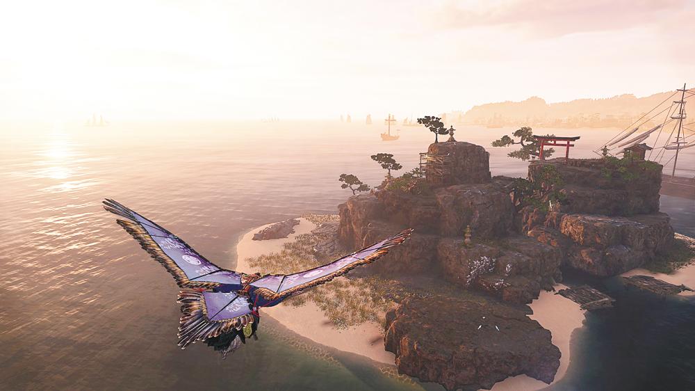 Rise of the Ronin will feature a prototype glider allowing players to use it for traversal and combat. - ALL PICS FROM SONY INTERACTIVE ENTERTAINMENT
