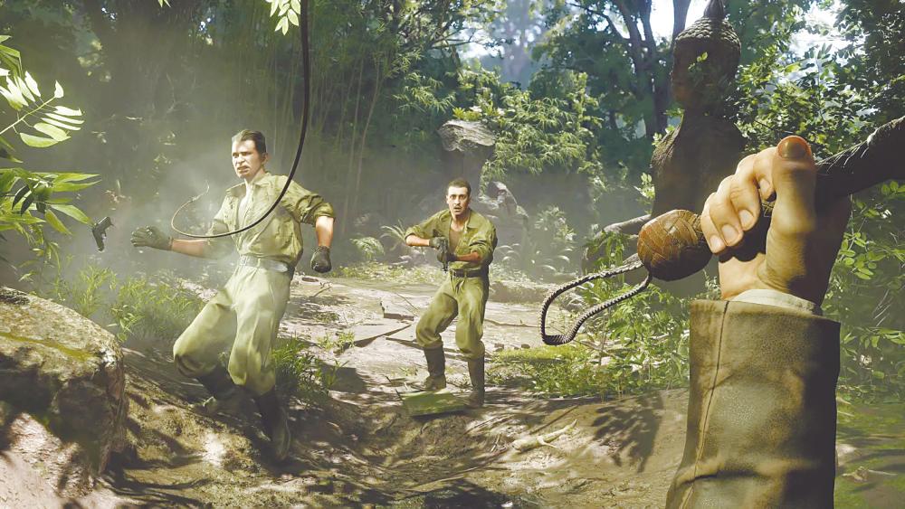 Get ready to crack Indiana Jones’ signature whip on the game’s villains. $!Get ready to crack Indiana Jones’ signature whip on the game’s villains.