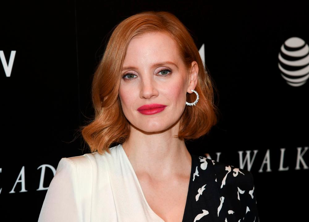 Jessica Chastain is refusing to attend the Oscars red carpet to support her makeup team. – AP