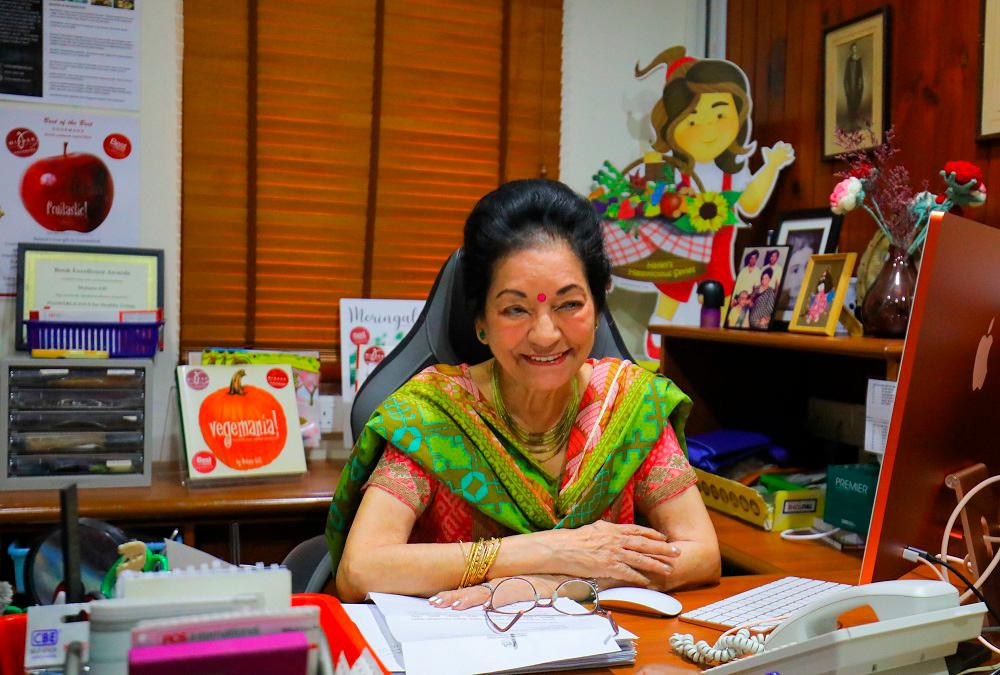 Mohana is an award-winning food author. – ALL PICS BY ADIB RAWI YAHYA/ THESUN
