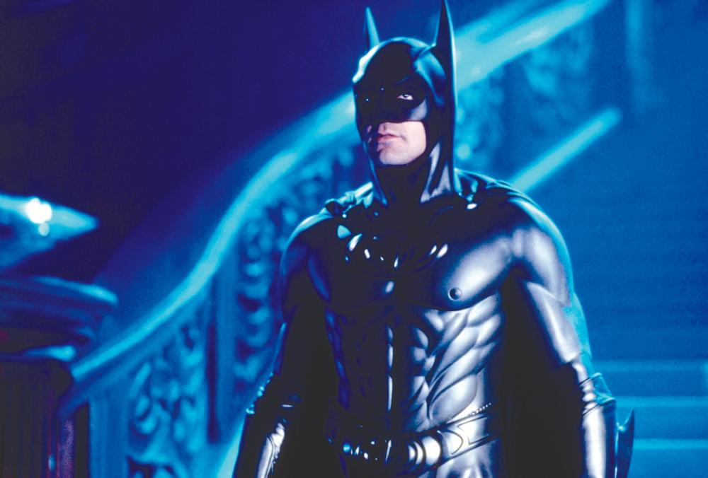 Clooney’s Batman is mostly known for the unnecessary inclusion of “Batnipples”. – ESQUIRE.COM $!Clooney’s Batman is mostly known for the unnecessary inclusion of “Batnipples”. – ESQUIRE.COM