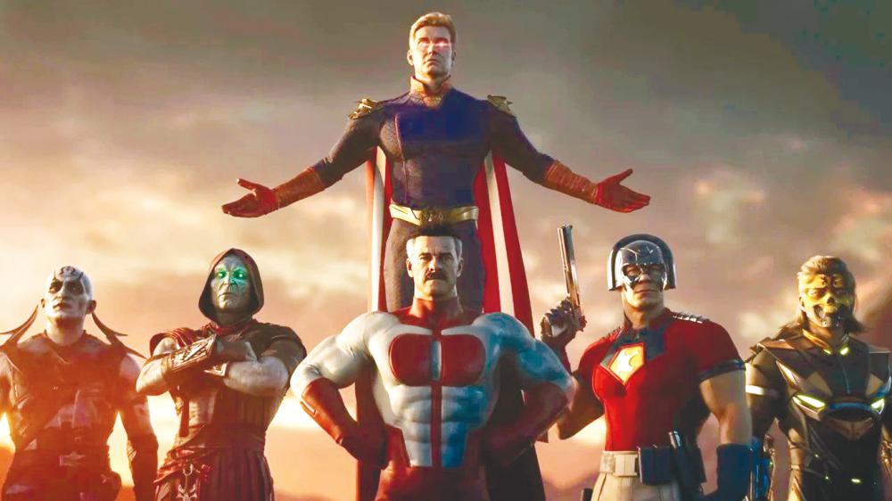 Omni-Man (bottom middle) is the first big name to appear in Mortal Kombat 1. – WARNER BROS GAMES