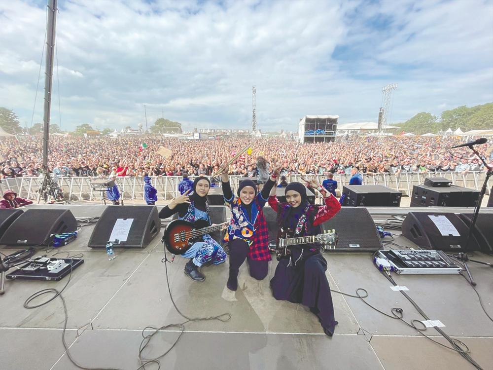 The band played at Wacken Open Air, the biggest metal festival in the world two years ago. – PICS COURTESY OF VOB