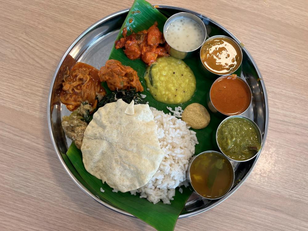 Complete lunch meal at Pure Saiva. — PICS BY S.THAMARAI CHELVI/THESUN