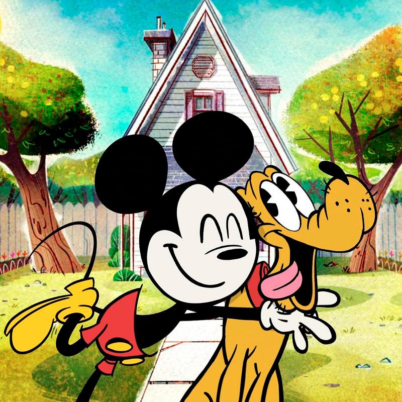 $!Pluto is Mickey’s best friend. – PIC FROM INSTAGRAM @MICKEYMOUSE