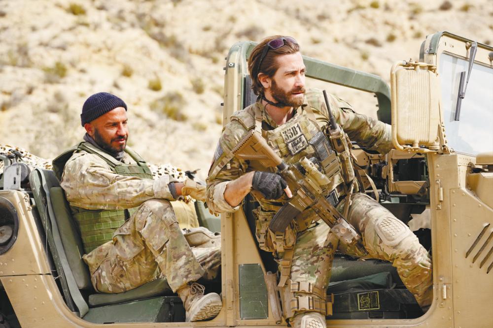 Gyllenhaal (centre) once again delivers the goods despite the limitations on his character’s writing. – ALL PIX BY WARNER BROS.