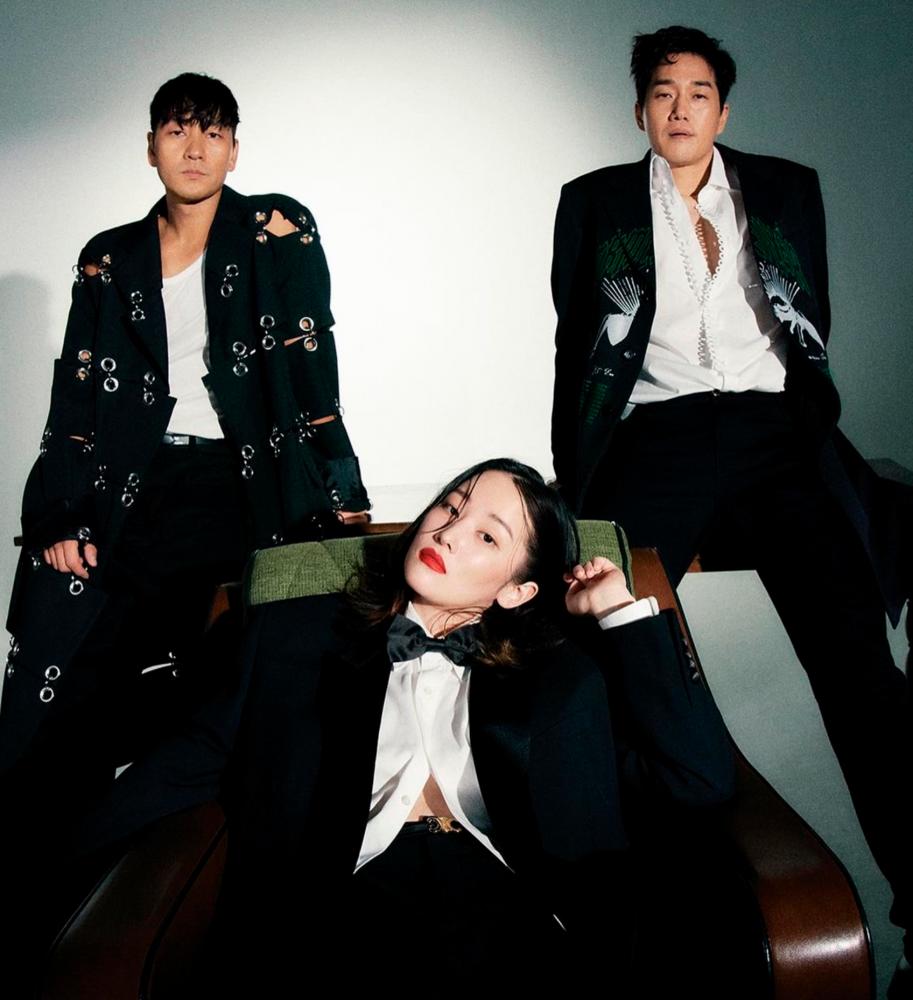 (from left) Park, Jeon and Yoo spoke about their roles in the remake. – Elle/Soompi