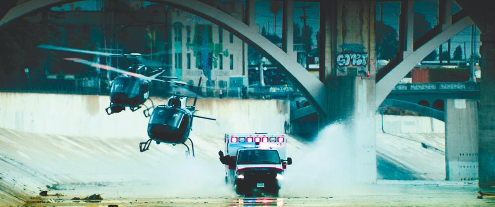 $!Expect the usual Michael Bay filmmaking in Ambulance. – UNITED INTERNATIONAL PICTURES