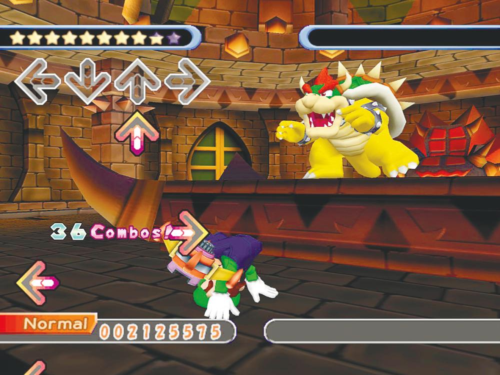 $!There are even boss fights in Mario Mix that require players to dance. – NINTENDOPIC