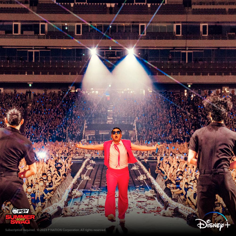 Psy is back with his Summer Swag concert film. – INSTAGRAM/@Disneykr