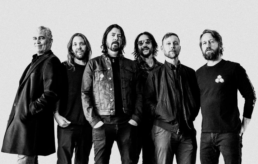 The passing of drummer Taylor Hawkins (second from left) has left a void in the Foo Fighters. – RCA