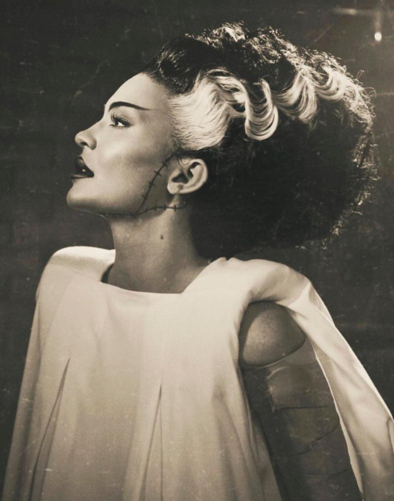 Kylie Jenner as the Bride of Frankenstein. – Instagram $!Kylie Jenner as the Bride of Frankenstein. – Instagram