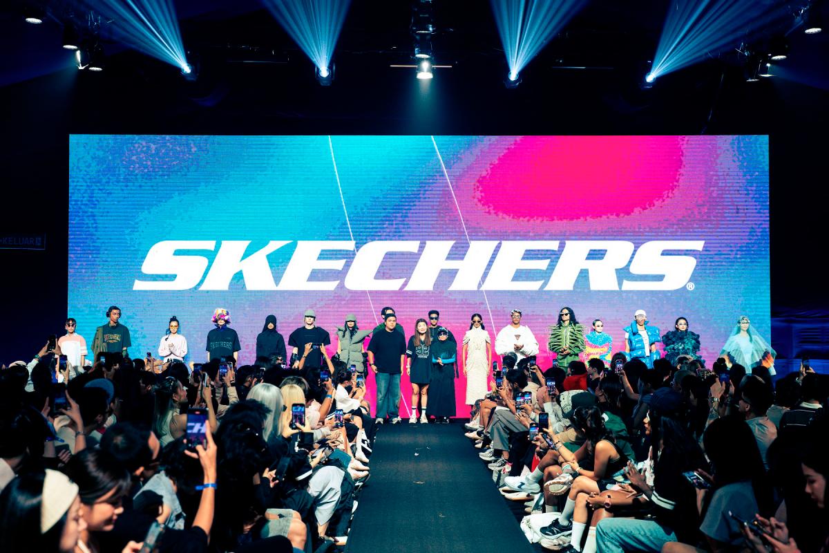 Skechers x MSYD’s curtain call at the end of the show. – PIC BY SKECHERS