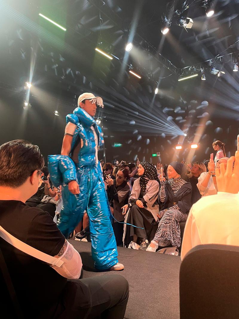 $!Blue puffer co-ord. – VERONICA ELANKOVAN/THESUN