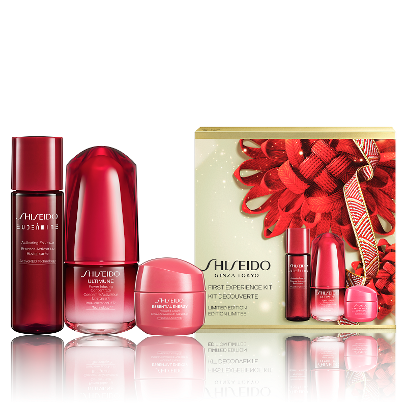 $!Shiseido’s First Experience Kit.