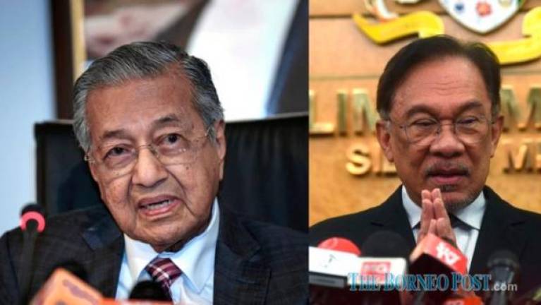 Anwar says he met Mahathir