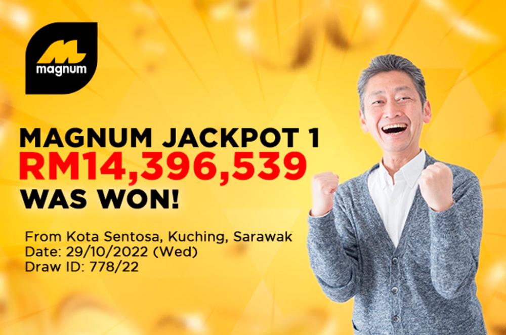 Sarawak man wins life-changing RM14.3m Magnum Jackpot