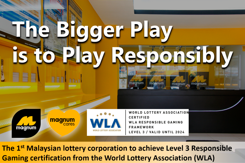 Magnum 4D attains WLA’s Level 3 Responsible Gaming Certification
