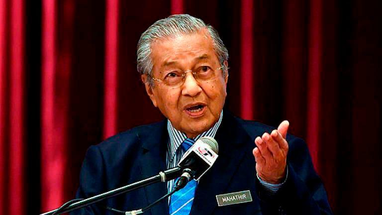 Dr Mahathir’s new party now known as ‘Pejuang’