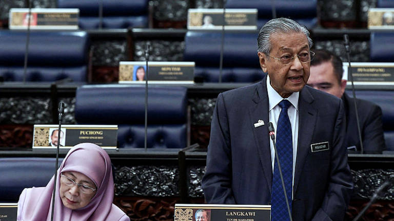 You have a new candidate for speaker, I have a new candidate for PM: Mahathir