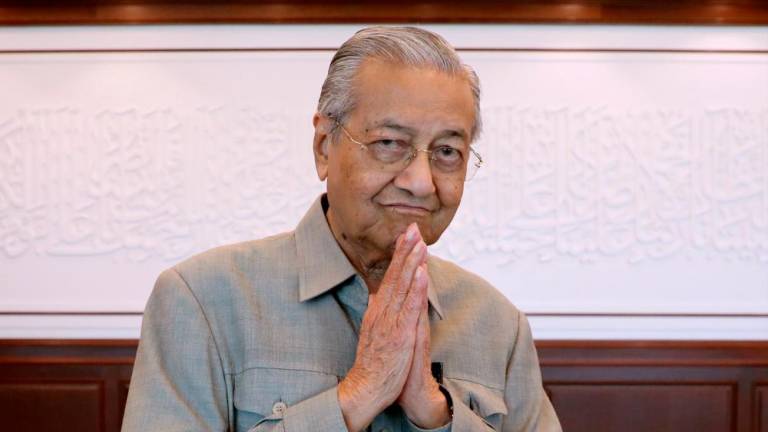 Dr Mahathir sokong cadangan Shafie Apdal sebagai calon Perdana Menteri bagi pihak pembankang